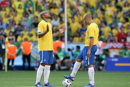 Adriano et Ronaldo